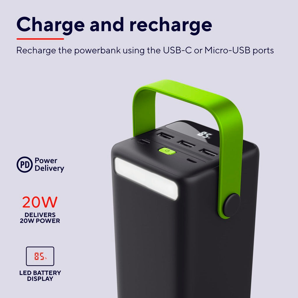 Powerbank Trust Redoh XXL Black